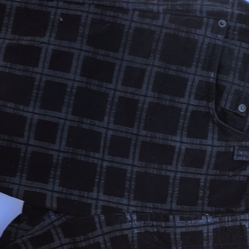 J-Brand Blue plaid, jeans, size 33, NWOT